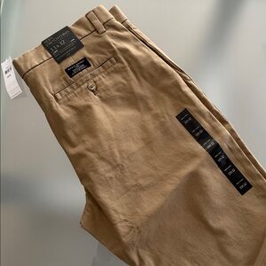 Banana Republic Aiden Stretch Chinos Flat-Front Cotton Blend slim fit